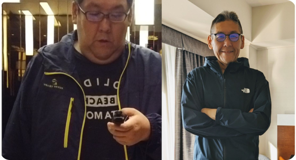 150kgから80kgに痩せて健康診断オールAに!結婚も決まった50代男性の「人生大逆転ダイエット」